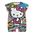 thumbnail image 1 of Hello Kitty Baby Boy Girl Romper Short Sleeve Cotton Bodysuit Outfits Jumpsuit Summer One Piece Clothes, 1 of 8