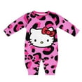 thumbnail image 1 of Hello Kitty Baby Footless Rompers, Long Sleeve Baby Onesie Jumpsuit for Boys Girls, 1 of 8