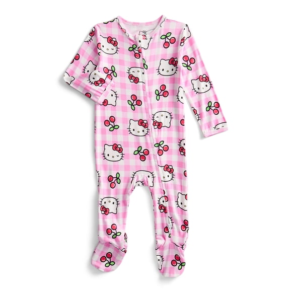 Character Baby Boys or Girls Cozy and Comfortable Viscose Two-Way Zip Footed Sleep 'N Play One-Piece Pajamas, Sizes 0M–6/9M