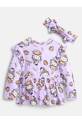Baby Girls' Halloween Dress and Headband Set, 2-Piece, Sizes NB-24M
