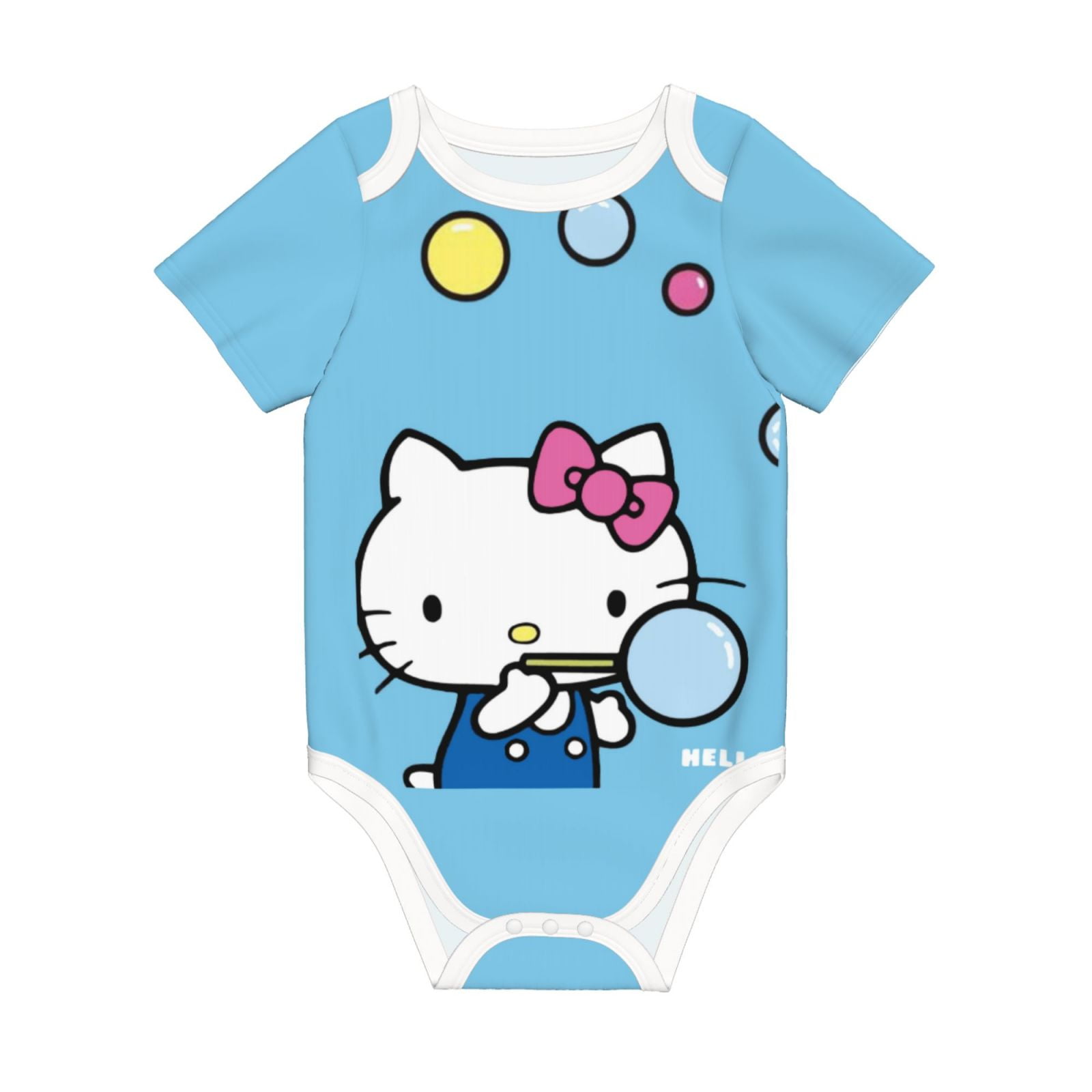 Hello Kitty Baby Romper 0 2 Years Short Sleeve Babysuits Boy Girl Babies Jumpsuit Newborn Climbing Clothes 18 Month Walmart