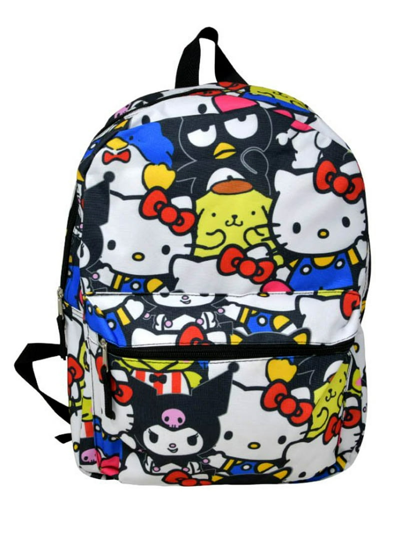 NWT - Sanrio Backpack – Hello Kitty, Kuromi, My Melody, Keroppi & Cinnamoroll Amazon.com | Sanrio Backpack with Lunch Bag Featuring Hello  main image 2