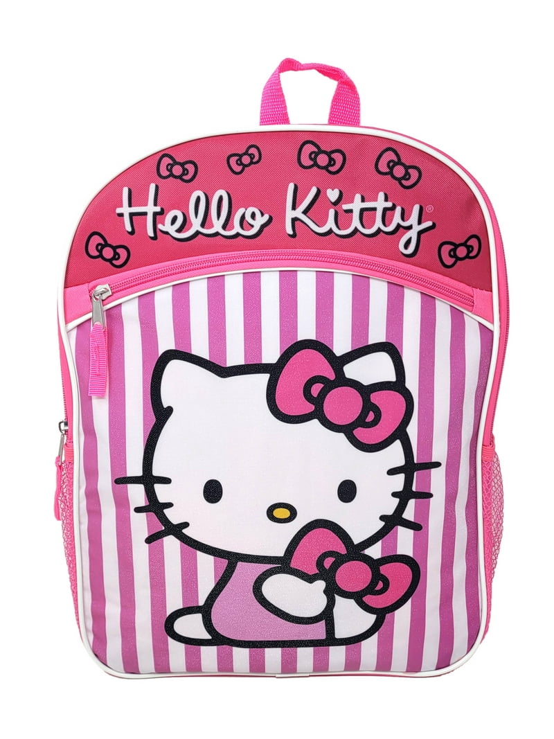 Hello Kitty 16" Backpack with 1 Front Pocket