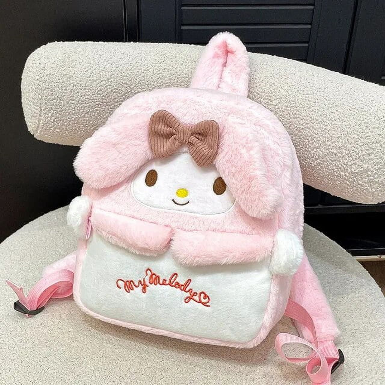 Hello Kitty Backpack Cute Cartoon Sanrio Kids Backpack Student Plush ...