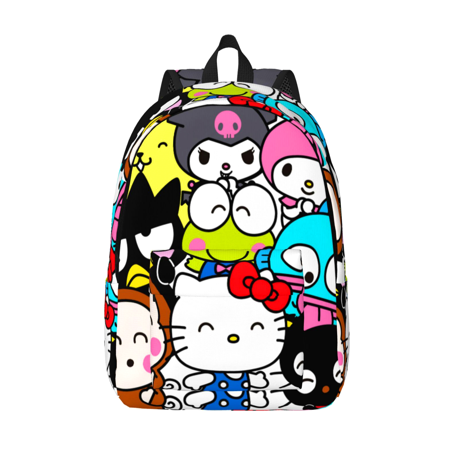 Cute Sanrio Kerokero Keroppi Backpack for Girl Boy Student Teenager