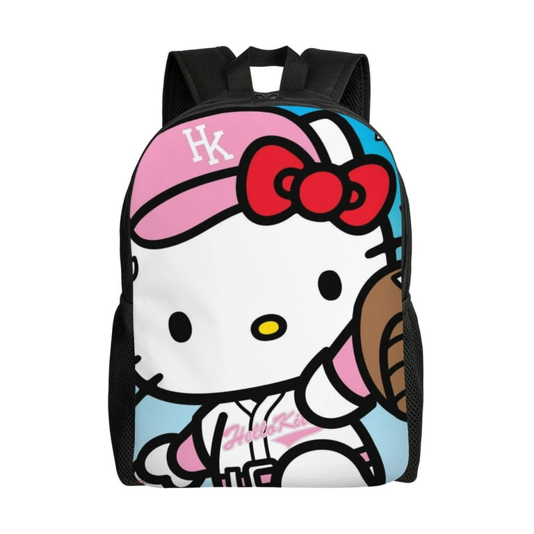 hello kitty backpacks for school Sanrio Backpack Hello Kitty and Friends Kuromi My Melody 16" School Bookbag  Pink