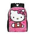 thumbnail image 1 of Hello Kitty Backpack, Travel Laptop Backpack, Water Resistant College School Computer Bag, Durable Daypack, Fit 16 Inch Notebook, 1 of 8