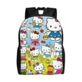 thumbnail image 1 of Hello Kitty Backpack, Travel Laptop Backpack, Water Resistant College School Computer Bag, Durable Daypack, Fit 16 Inch Notebook, 1 of 8