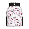 thumbnail image 1 of Hello Kitty Backpack, Travel Laptop Backpack, Water Resistant College School Computer Bag, Durable Daypack, Fit 16 Inch Notebook, 1 of 8