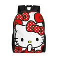 thumbnail image 1 of Hello Kitty Backpack, Travel Laptop Backpack, Water Resistant College School Computer Bag, Durable Daypack, Fit 16 Inch Notebook, 1 of 8