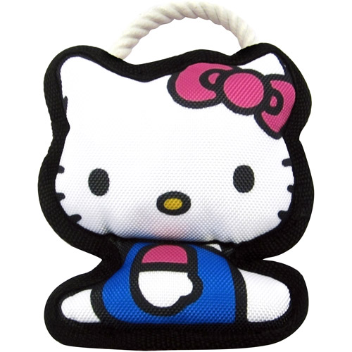 Hello Kitty Ballistic Nylon W/rope Toy