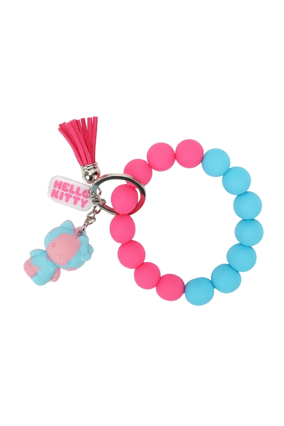 Hello Kitty Beaded Multi-Charm Keychain