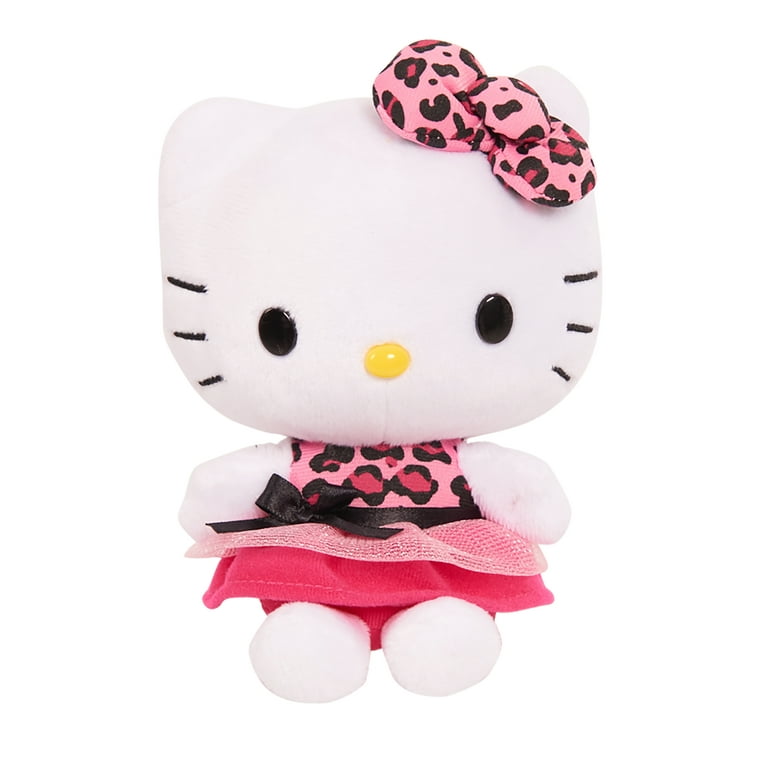 Hello Kitty Bean Plush Cheetah Print Walmart