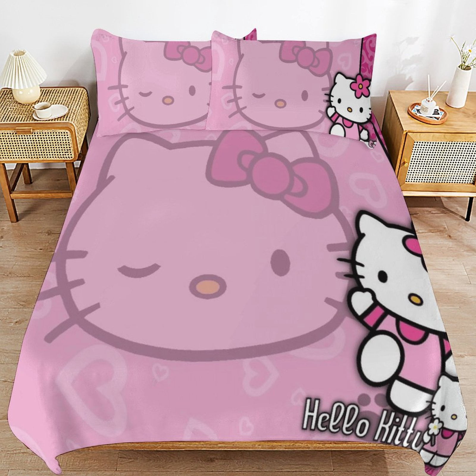 Rise Bed Cover Hello Kitty 40th Anniversary - Single Size 160 x 230 cm main image 1
