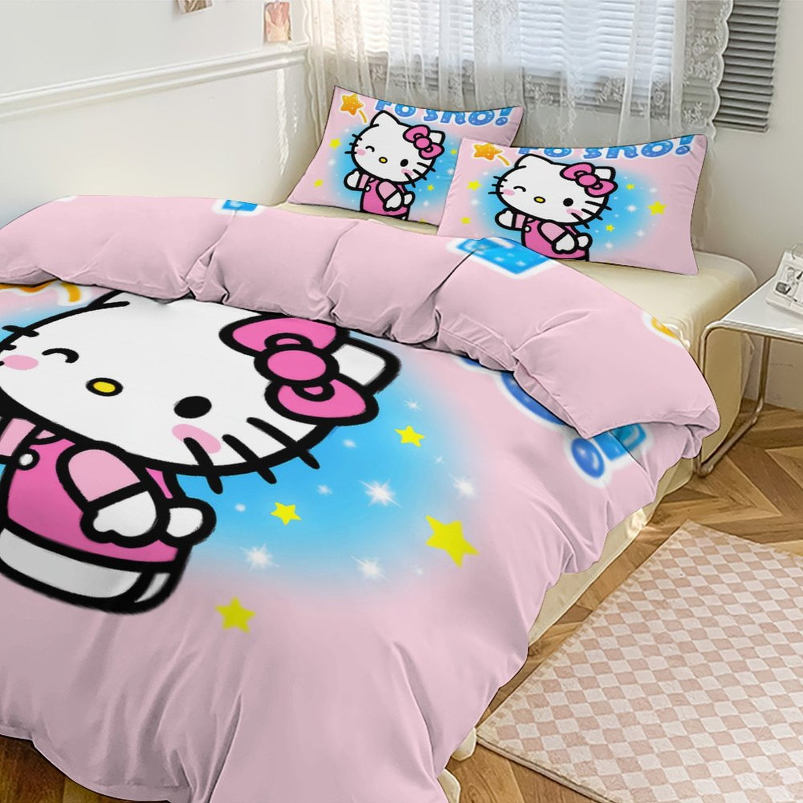 Hello Kitty Bedding Twin Setnull