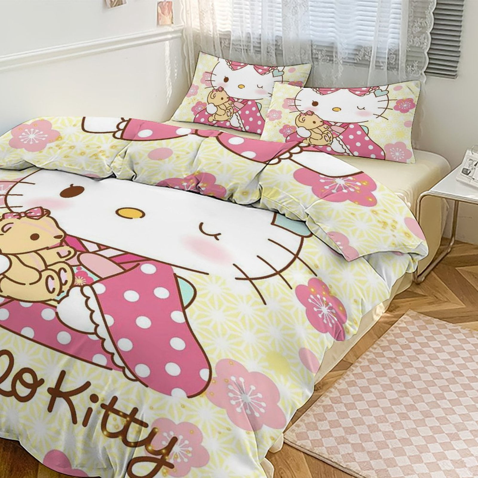 Hello Kitty Bedding Twin Setnull