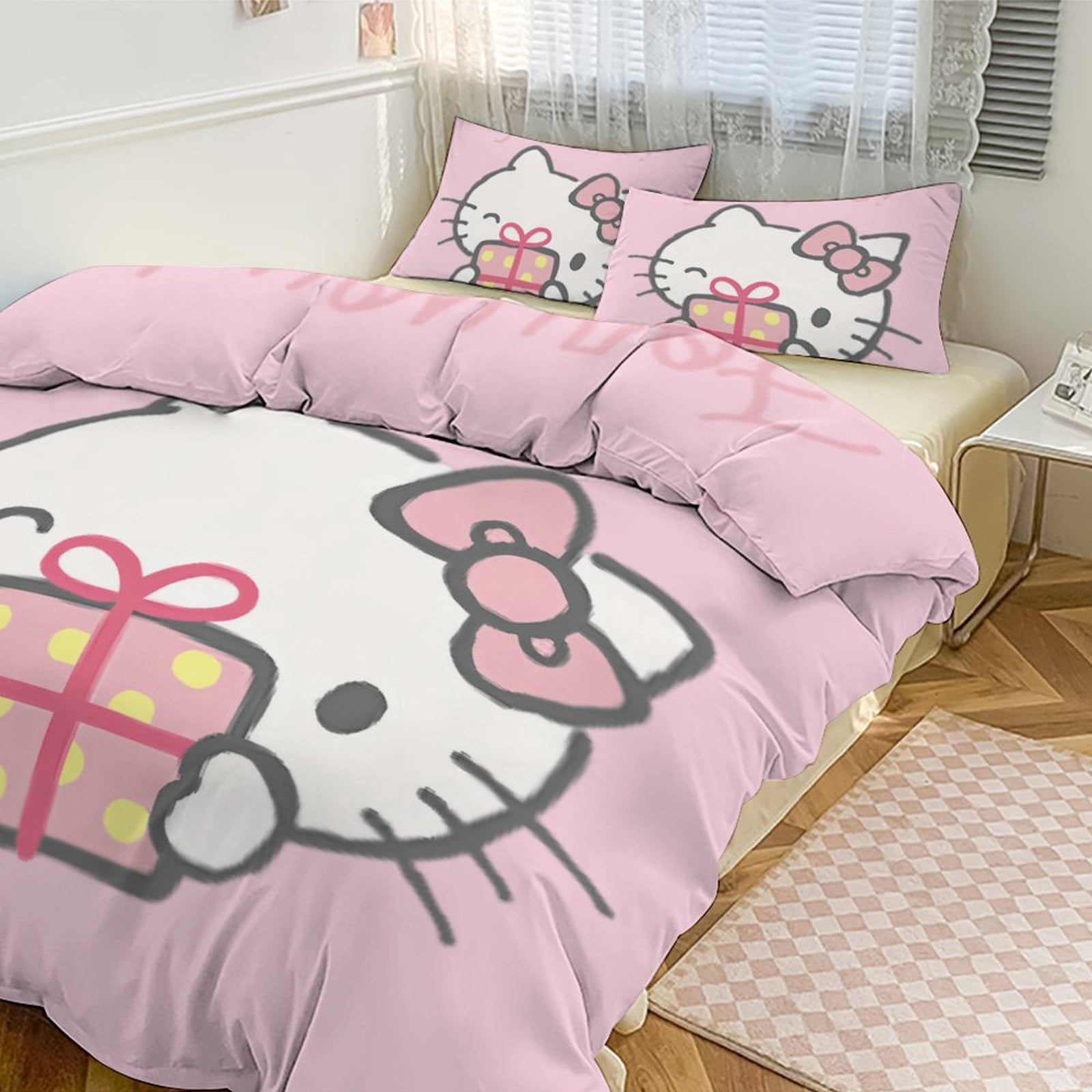 Hello Kitty Bedding Twin Setnull