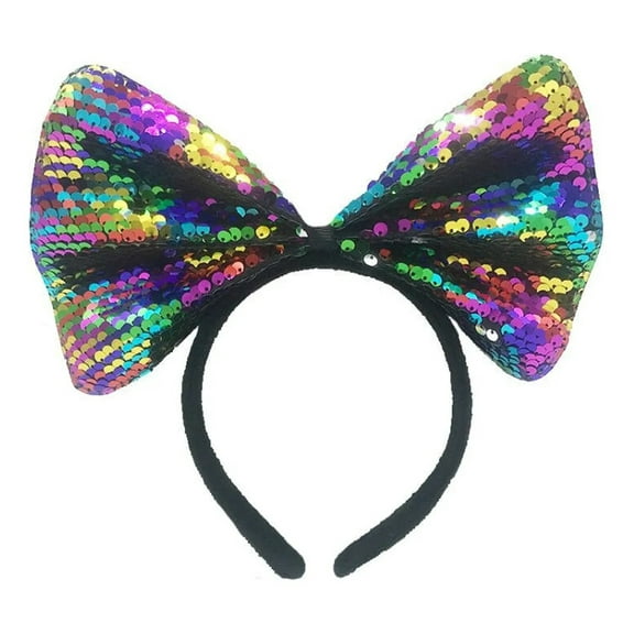 Glitter Bow Headbands, One size fits all