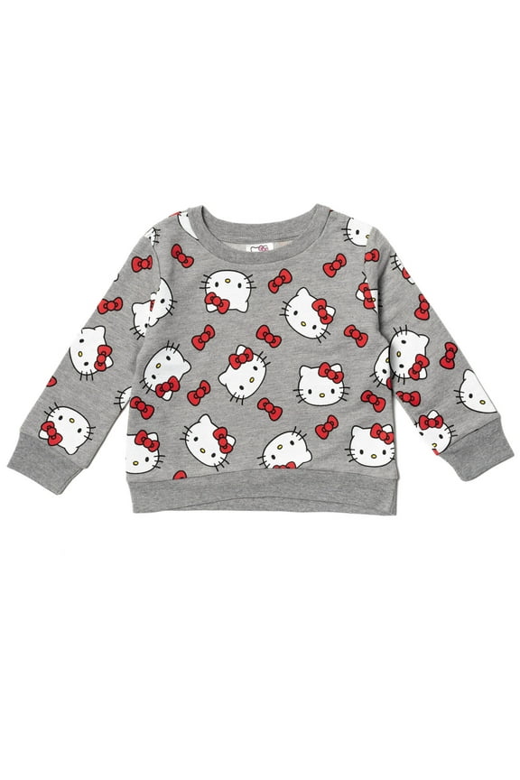 Big Girls French Terry Pullover Sweatshirt