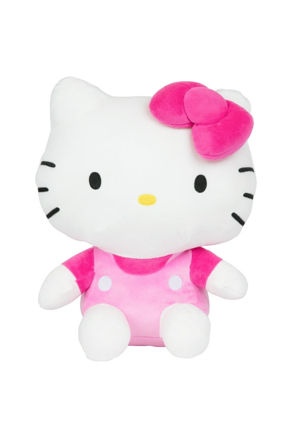 Big Pink Bow 15 Plush Backpack