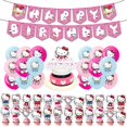 thumbnail image 2 of Kuromi Birthday Decorations Party Supplies Theme Party Favor Include Happy Birthday Banner Cake Topper Balloons Cupcake Toppers 2 of 9