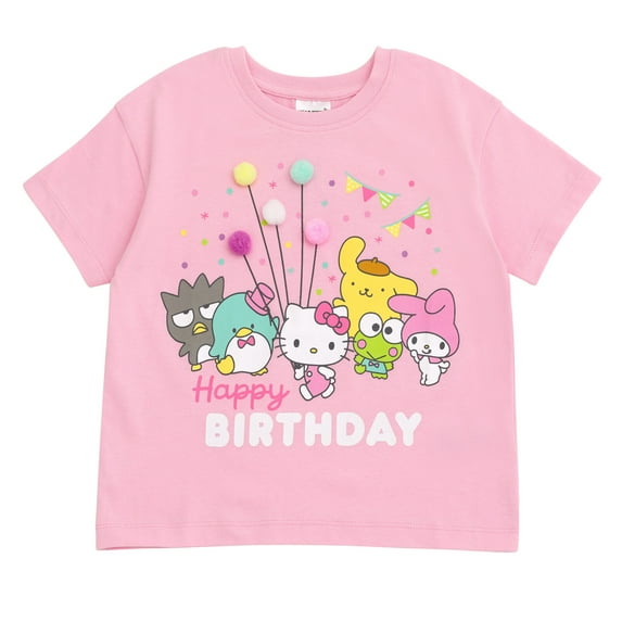 Hello Kitty Birthday T-Shirt Toddler to Big Kid