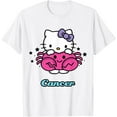 thumbnail image 1 of Hello Kitty Birthday Zodiac Cancer DTG Print Unisex T-Shirt,White Color,Size YS, 1 of 5