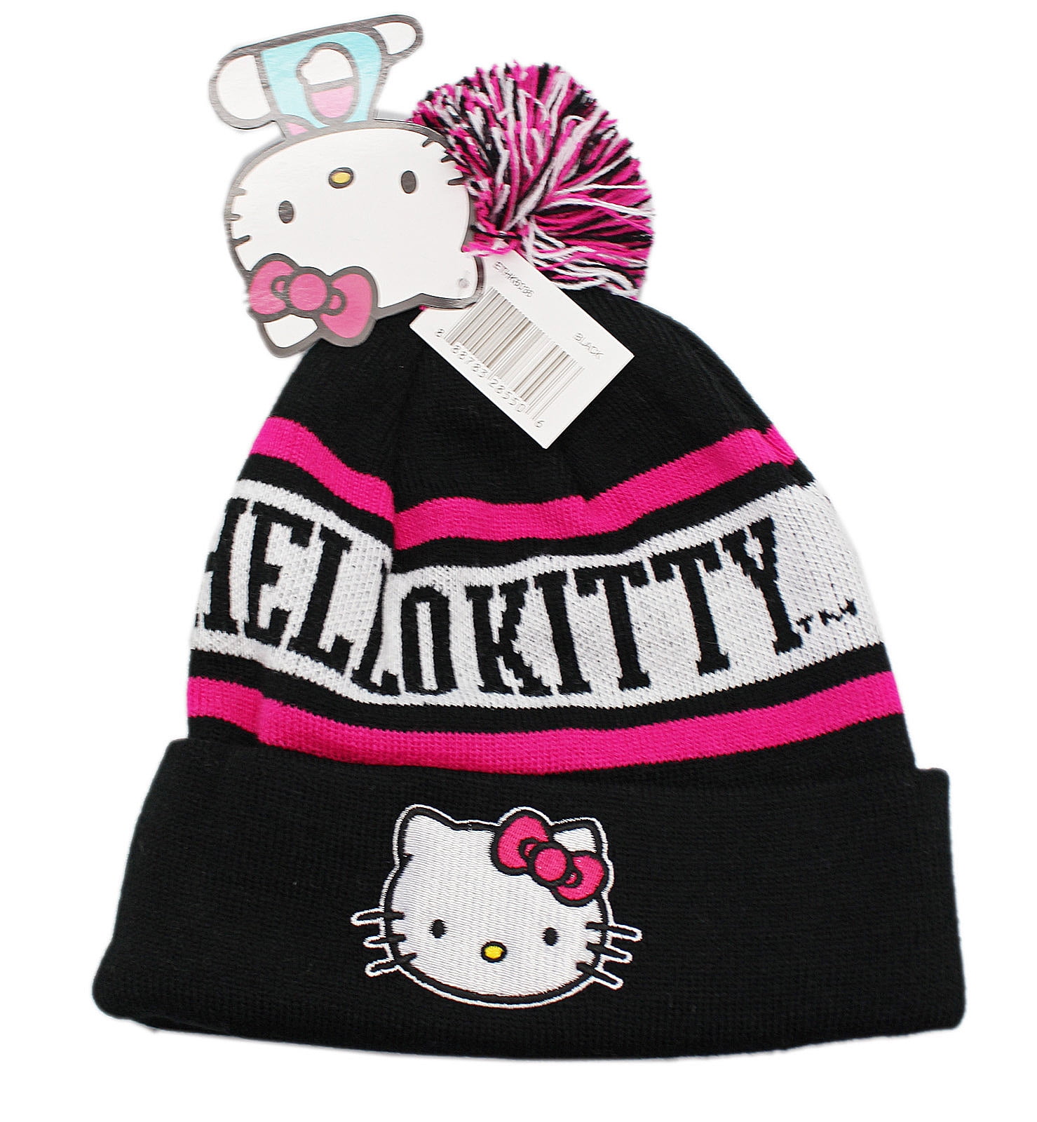 HELLO KITTY PLAID PUNK POM BEANIE – NERD BLVD