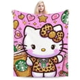 thumbnail image 1 of Hello Kitty Blanket, Super Soft Throw Blanket, Cozy Flannel Blankets For Boys Girls, Warm Blankets For Couch Sofa Bed, 40"X30", 1 of 9