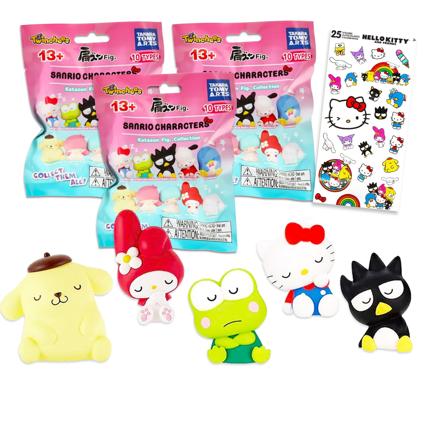 Hello Kitty Blind Bag Party Favors 3 Pack - Sanrio Party Supplies ...