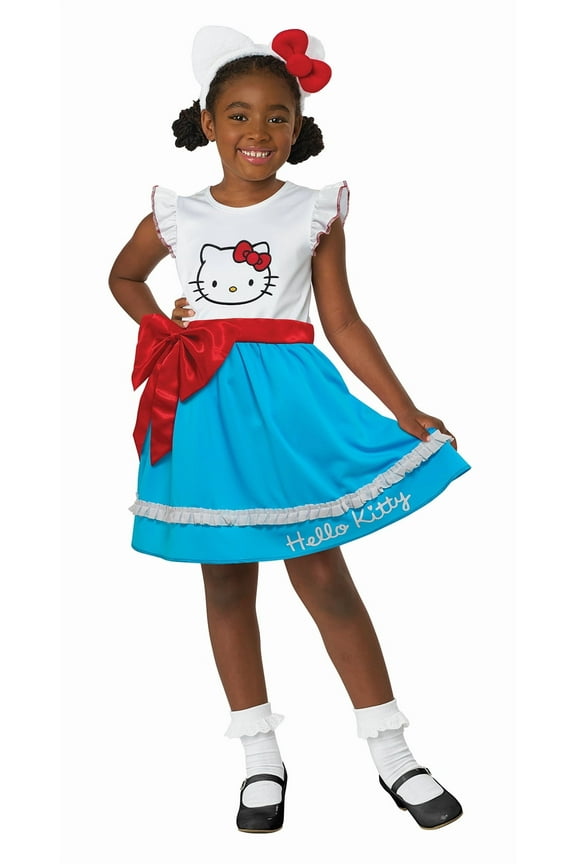 Hello Kitty Blue Dress Child Costume
