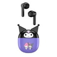 thumbnail image 1 of Hello Kitty Bluetooth Wireless Earbuds with Mic and Charging Case, Purple, 1 of 4