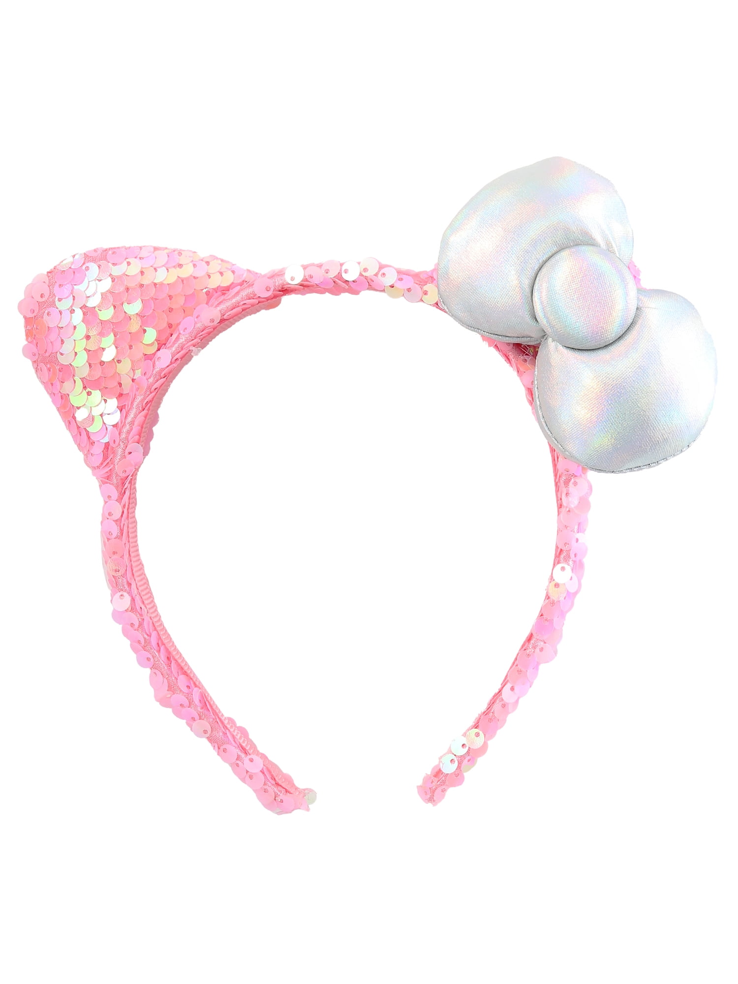 Hello Kitty Girl s Bow Pink Headband Walmart