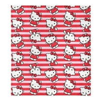 Hello Kitty Bow Huggable Cloud Throw for Kids, 60x70 inches