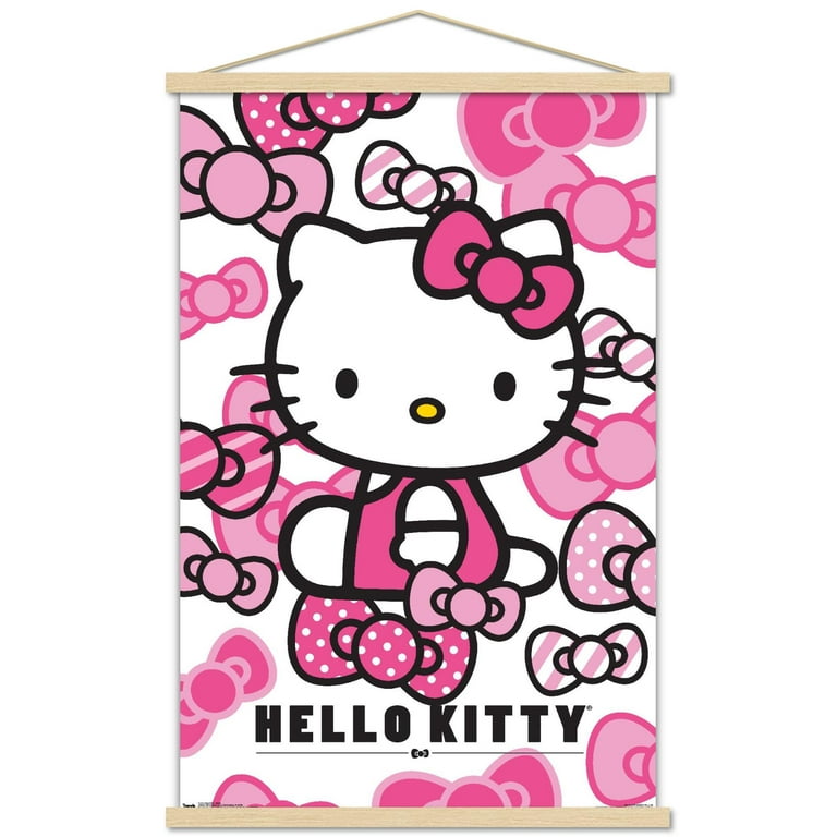 Large Wooden Hello Kitty Wall Art