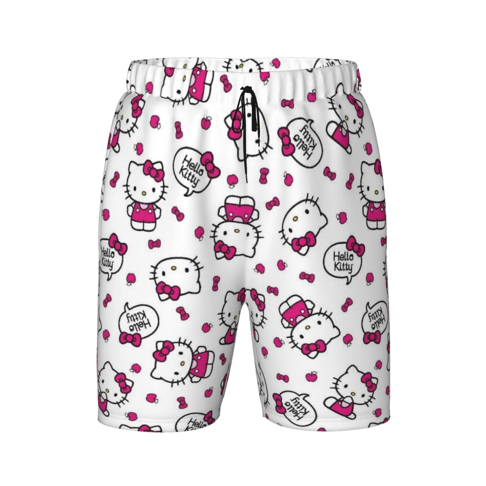 Hello Kitty Boys Swim Trunks Quick Dry Boards Shorts For Kids Beach ...