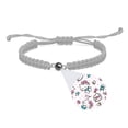 thumbnail image 1 of Hello Kitty Bracelets Support Customized Projection Bracelets with Photos Women's Italian Style Bracelets, Memorial Gifts for Women/Men/Family Gray, 1 of 5