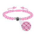 thumbnail image 1 of Hello Kitty Bracelets Titanium Steel Customized Projection Bracelet Picture Bracelet Personalized Photo, Memorial Birthday Festivals Gifts for Men/Women/Friends pink, 1 of 5