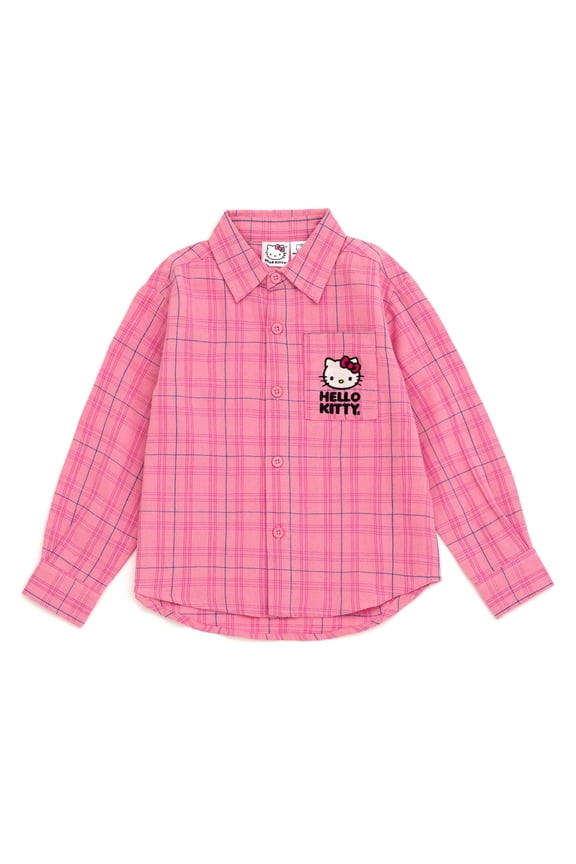 Button Down Dress Shirt Plaid Toddler to Big Kid
