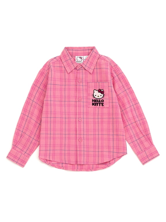 Button Down Dress Shirt Plaid Toddler to Big Kid
