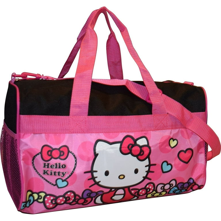 2000 sanrio hello kitty duffel bag online tote travel gym red