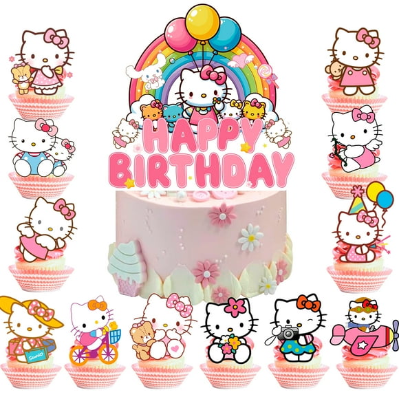 Hello Kitty Cake Toppers