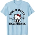 thumbnail image 1 of Hello Kitty California Palm Tree DTG Print Unisex T-Shirt, 1 of 5