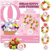 Hello Kitty Candy Bracelets, Birthday Party Favors, 20 Count, 6.70 Ounce Box