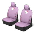 thumbnail image 1 of Hello Kitty Car Seat Covers - Cute Purple Seat Covers, Car Accessories Gift Hello Kitty Accessories 2pc Lavender Car Seat Covers, 1 of 10