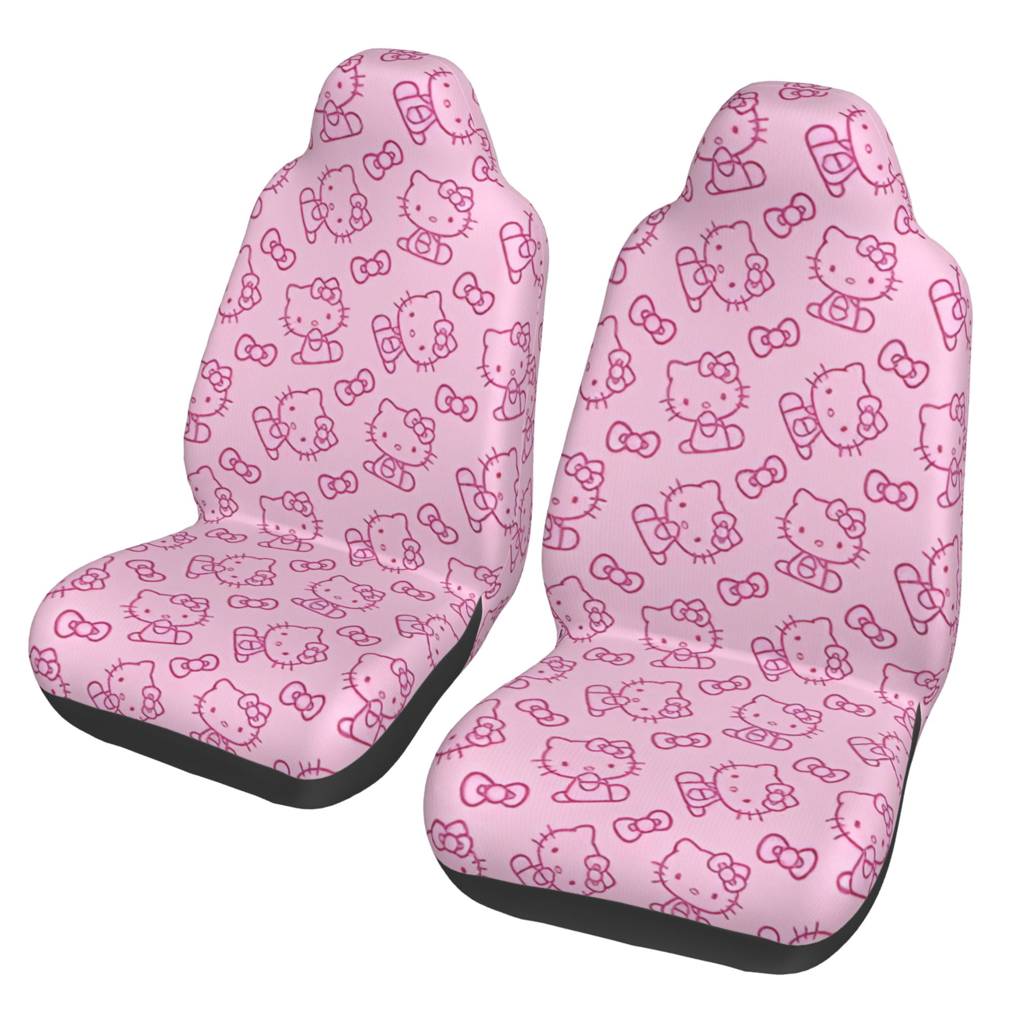 Hello Kitty Car Seat Covers Set of 2, Front Seat Accessories