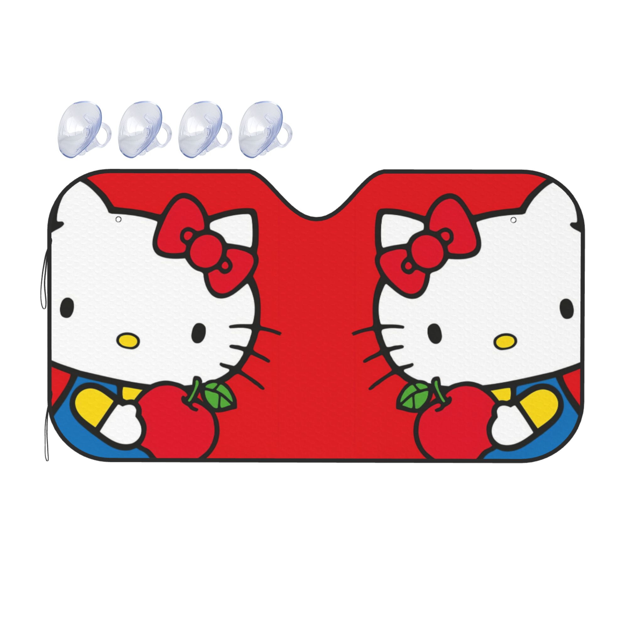 Hello Kitty Car Sun Shade Windshield Sunshade Block Uv Rays Protector