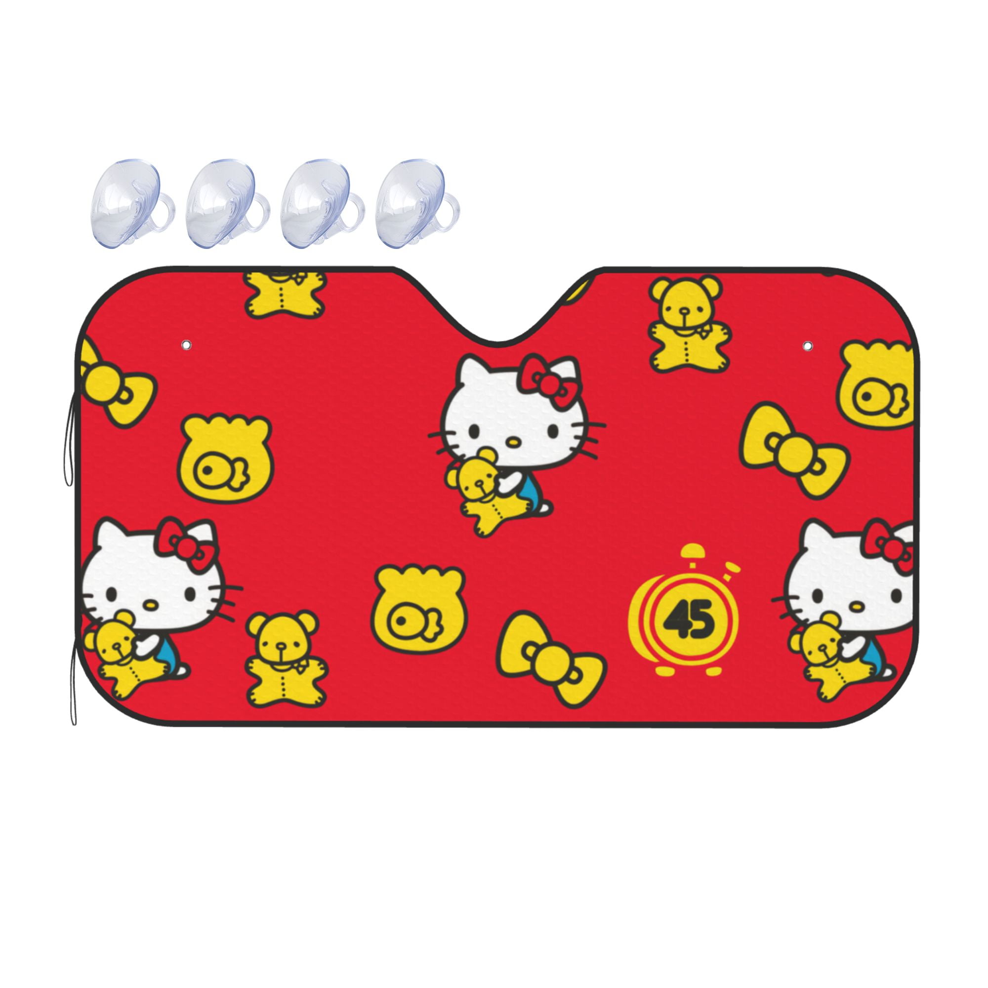Hello Kitty Car Sun Shade Windshield Sunshade Block Uv Rays Protector