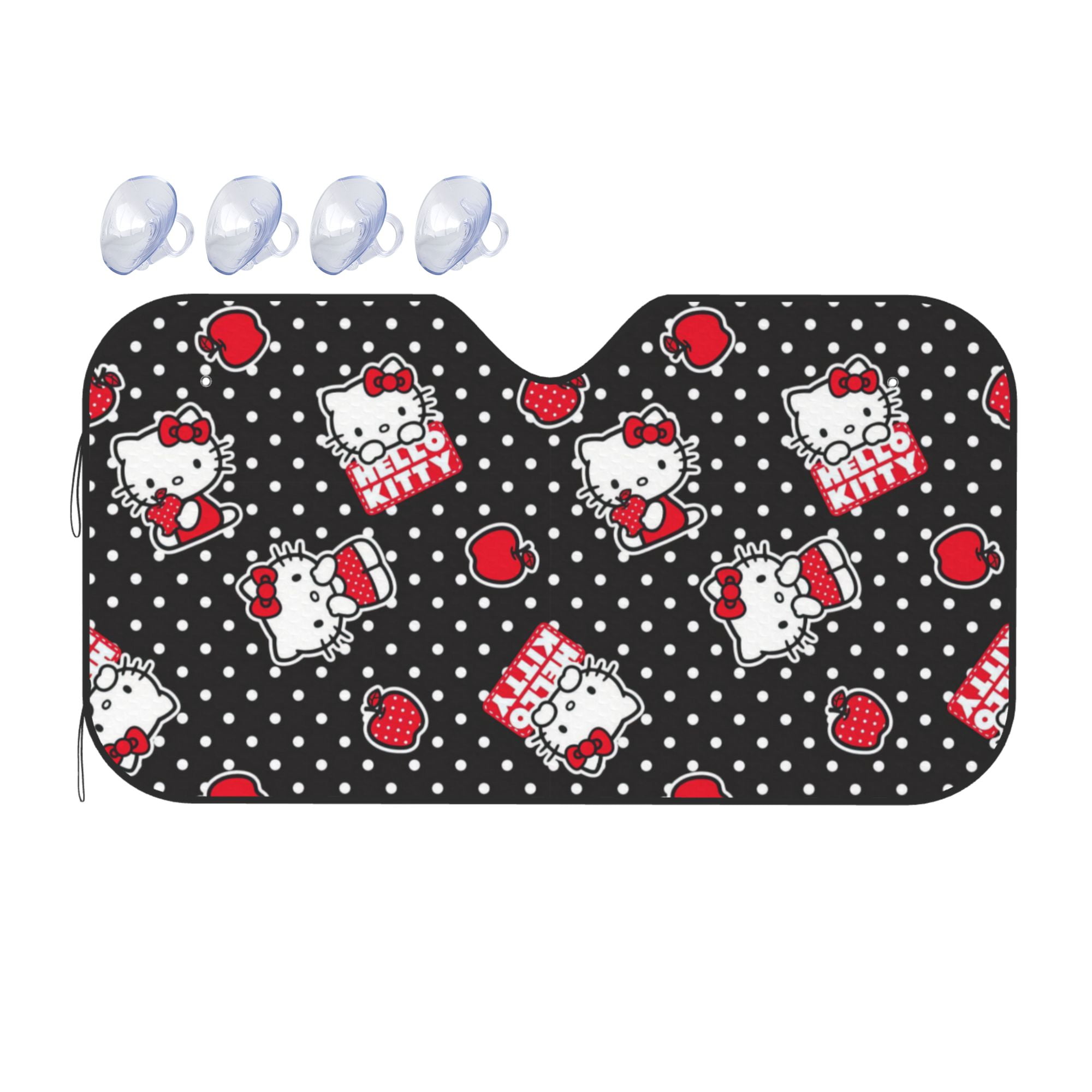 Hello Kitty Car Sun Shade Windshield Sunshade Block Uv Rays Protector