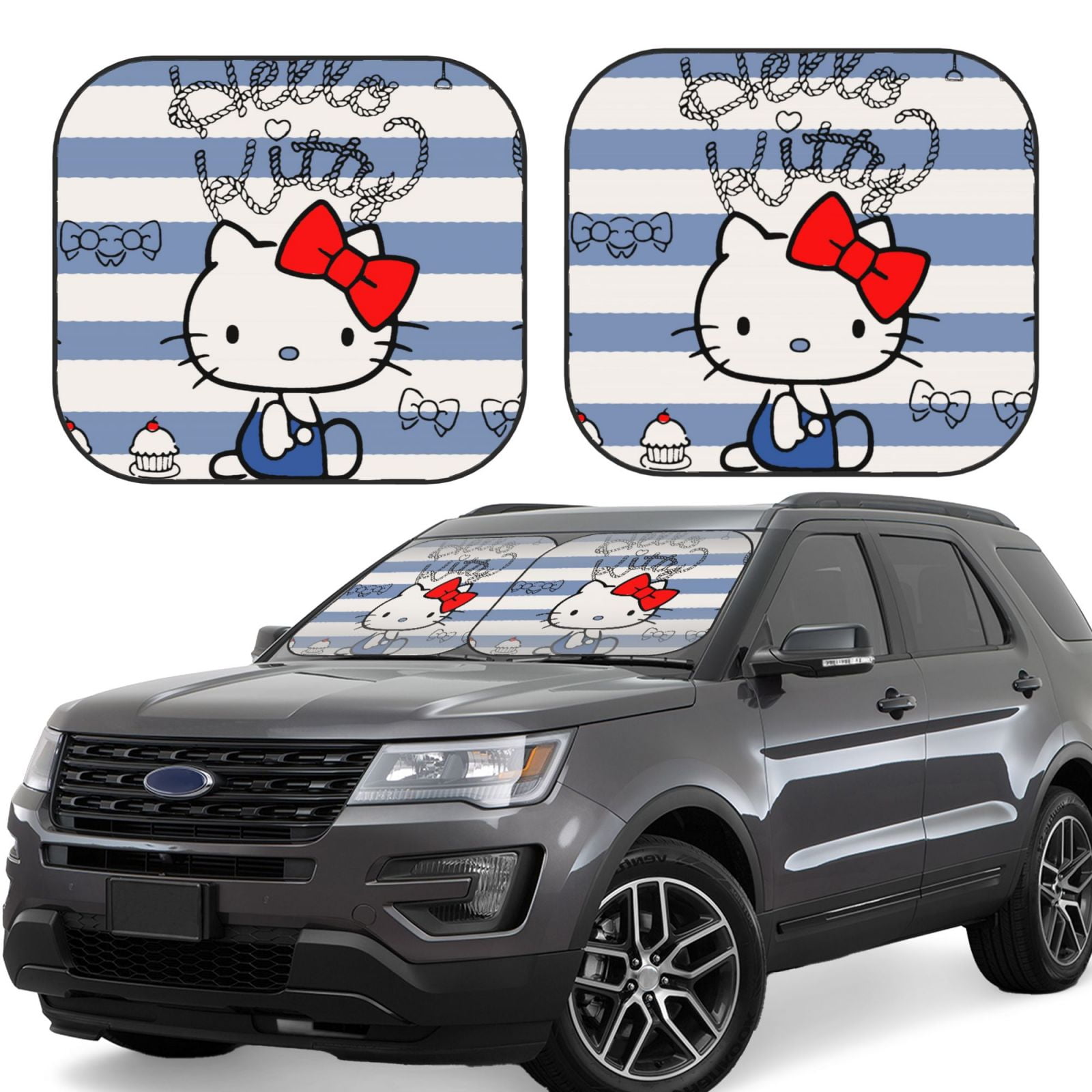Hello Kitty Car Windshield Sunshade Automotive Sun Shade for Cars SUV